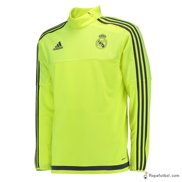 Sudadera De Training Real Madrid 2016/17 Verde Fluorescente